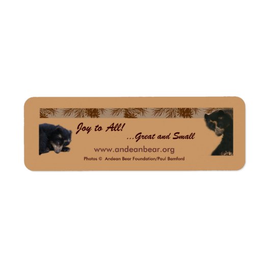 Bubu wenste vreugde aan allen etiket (Voorkant)