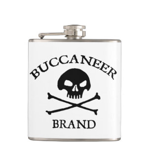 Buccaneer Brand Flask Heupfles
