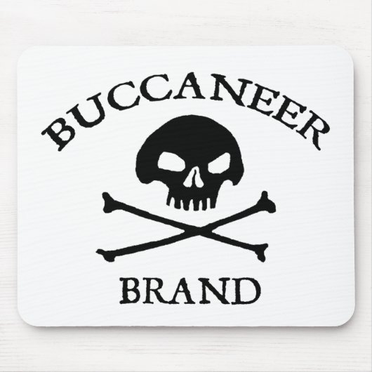 Buccaneer Brand Mousepad Muismat (Voorkant)