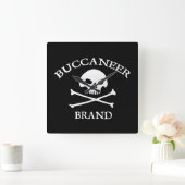 Buccaneer Brand Vierkante Klok (Huis)
