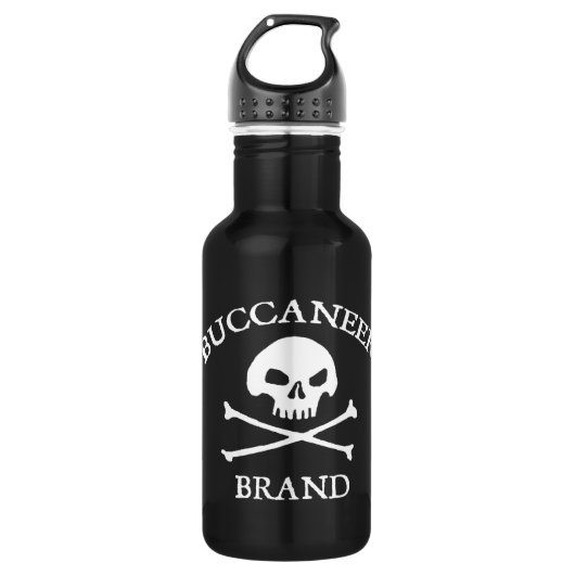 Buccaneer Brand Waterfles (Voorkant)