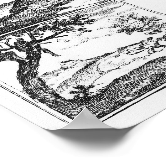 Buccaneer in West Indies, 1686 Poster (Hoek)