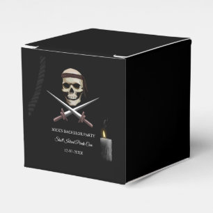 Buccaneer party Pirate thema verjaardag / vrijgeze Bedankdoosjes