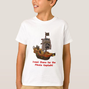 Buccaneer Pirate Ship kinder t-shirt