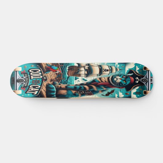 Buccaneer Whiskers Persoonlijk Skateboard (Horizontaal)