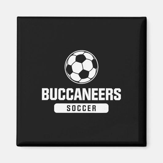 Buccaneers Voetbal voor Basisonderwijs, Middelbare Magneet (Voorkant)