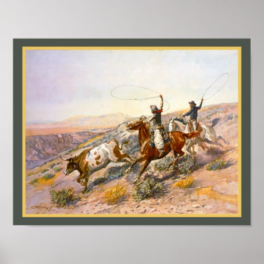 Buccaroos 1902 Old West Cowboy Poster (Voorkant)
