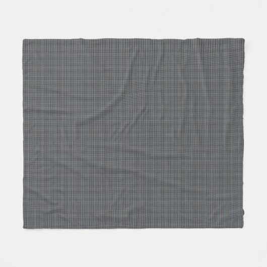 Buccleuch Check Haig Gladstone Pattern Fleece Deken (Voorkant (Horizontaal))