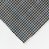 Buccleuch Check Haig Gladstone Pattern Fleece Deken (Hoek)