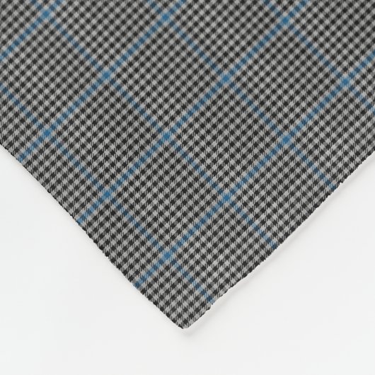 Buccleuch Check Haig Gladstone Pattern Fleece Deken (Hoek)