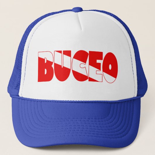 Buceo (Spaans) Trucker Pet (Voorkant)