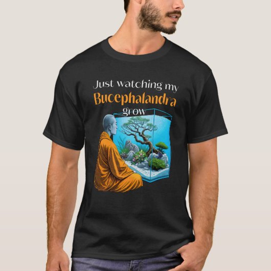 Bucephalandra Zen – A Meditative Aquascaping T-shirt (Voorkant)