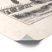 Bucephalus, Alexander the Great's favoriete paard Poster (Hoek)