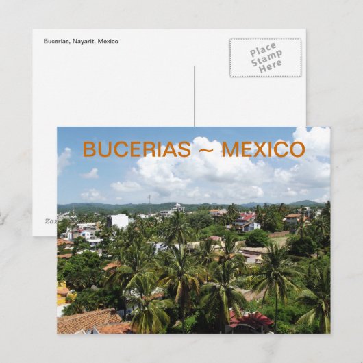 Bucerias Bahia de Banderas Briefkaart (Voorkant / Achterkant)