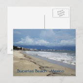 Bucerias Beach Summertime Briefkaart (Voorkant / Achterkant)