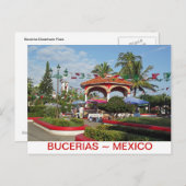 Bucerias Downtown Plaza Briefkaart (Voorkant / Achterkant)