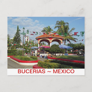 Bucerias Downtown Plaza Briefkaart