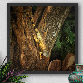 Bucerias Iguana 1069 Kunstprint Poster