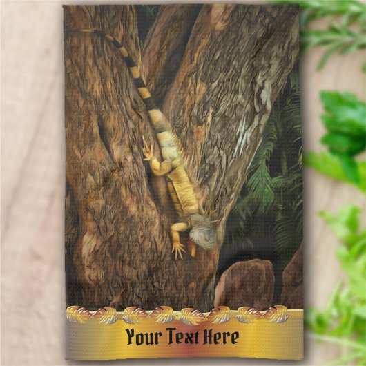 Bucerias Iguana 1069 Theedoek