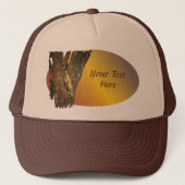 Bucerias Iguana 1069 Trucker Hoed Trucker Pet (Voorkant)