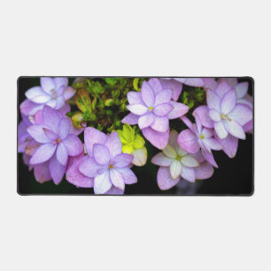 Buch van vele bloemblaadjes paarse bloemen bureaumat