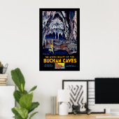 Buchan Caves Australië Poster (Thuiskantoor)