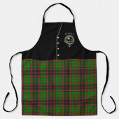 Buchan Clan Badge & Tartan Kilt Schort (Voorkant)