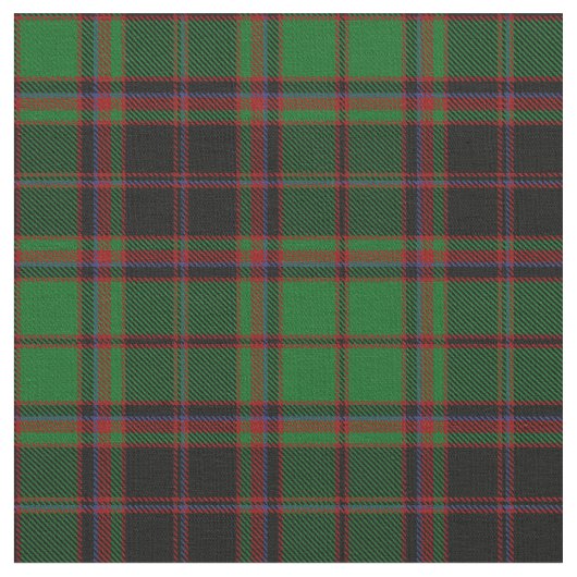Buchan Clan Tartan Stof (Close Up)