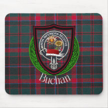 Buchan Schotse Clan Tartan en Wapen 