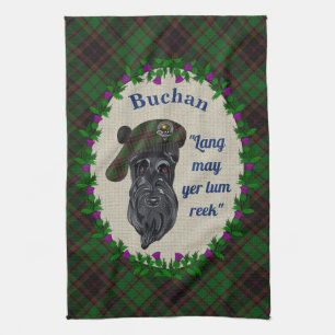 Buchan Scottie Dog Kitchen Towel Theedoek