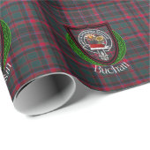 Buchan Scottish Clan Tartan & Crest Cadeaupapier (Rol Hoek)