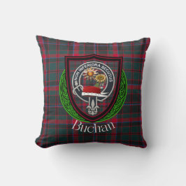 Buchan Scottish Clan Tartan Crest Kussen