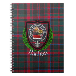 Buchan Scottish Clan Tartan & Crest Notitieboek