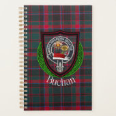 Buchan Scottish Clan Tartan & Crest Planner (Voorkant)