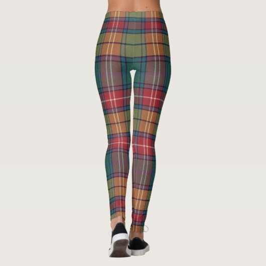 Buchanan Ancient Tartan Patroon Leggings (Achterkant)