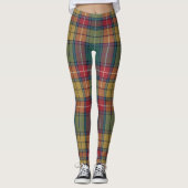 Buchanan Ancient Tartan Patroon Leggings (Voorkant)