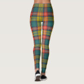 Buchanan Ancient Tartan Patroon Leggings (Achterkant)