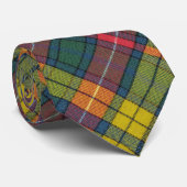Buchanan Ancient Tartan Patroon Stropdas (Opgerold)