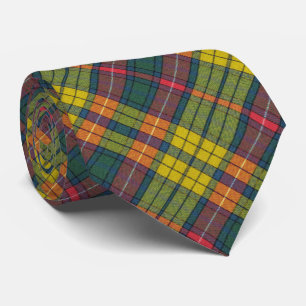 Buchanan Ancient Tartan Patroon Stropdas