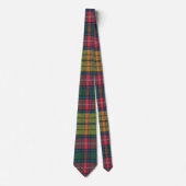 Buchanan Ancient Tartan Patroon Stropdas (Voorkant)