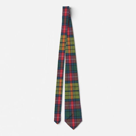 Buchanan Ancient Tartan Patroon Stropdas (Achterkant)