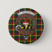 Buchanan Clan Badge Buttonnen Ronde Button 5,7 Cm (Voorkant)