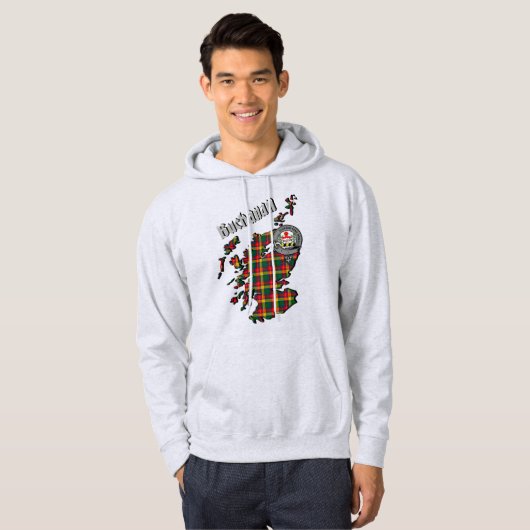 Buchanan Clan Badge Hoodie (Voorkant volledig)