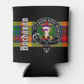 Buchanan Clan Badge & Tartan Blikjeskoeler (Voorkant)