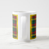 Buchanan Clan Badge & Tartan Jumbo Mok (Achterkant)