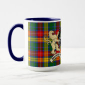 Buchanan Clan Badge & Tartan Mok (Links)