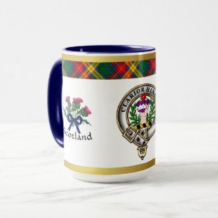 Buchanan Clan Badge Tartan & Motto Mok