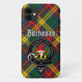 Buchanan Clan Badge & Tartan Phone Case (Achterkant)