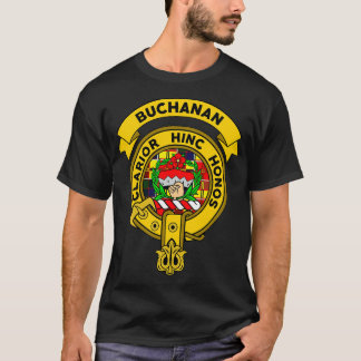Buchanan Clan Badge Tartan T-shirt