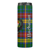 Buchanan Clan Badge & Tartan Thermosbeker (Achterkant)